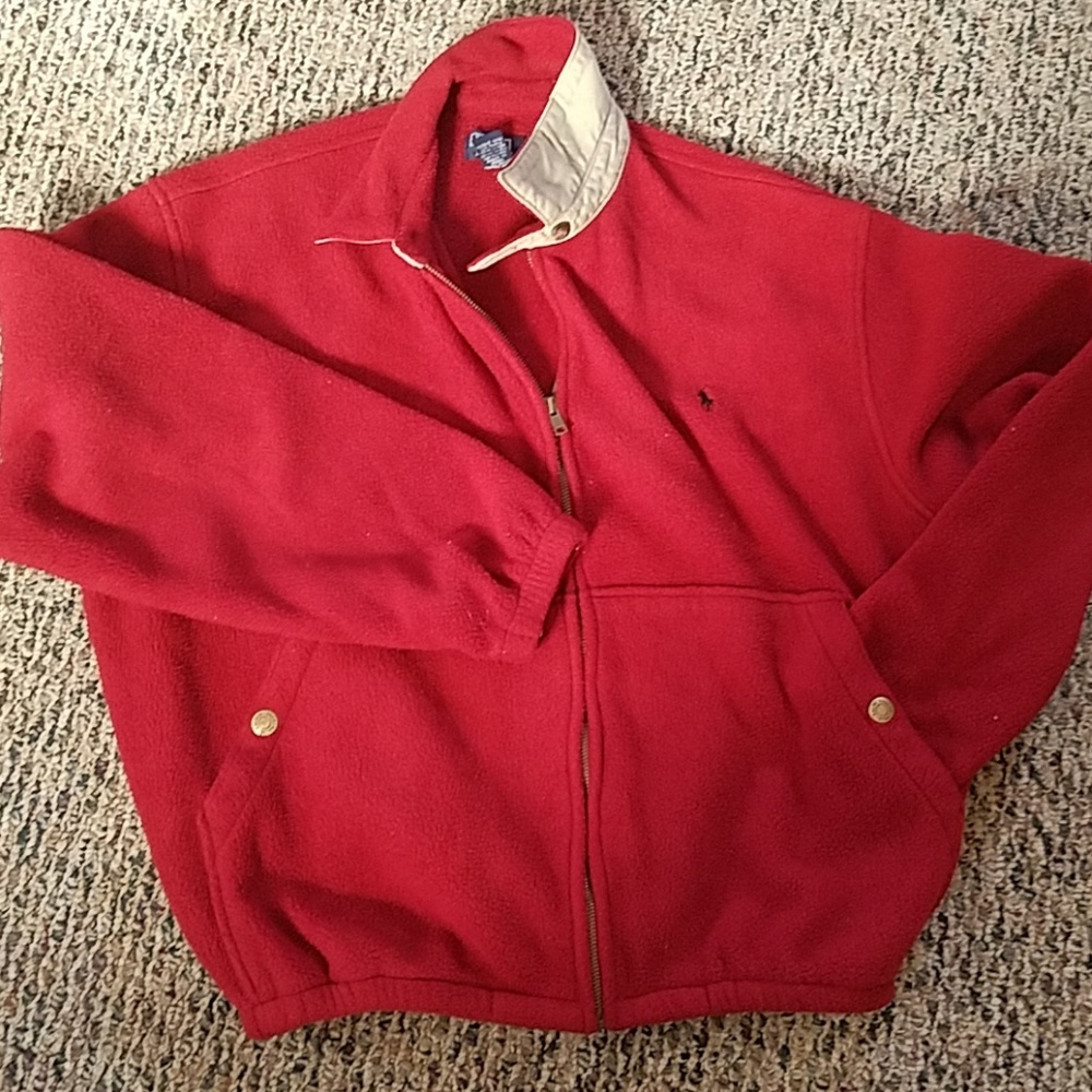 Zip up blazer ,size L